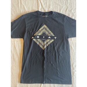 Ariat Men's Tshirt Size Small Buckle Exclusive Black